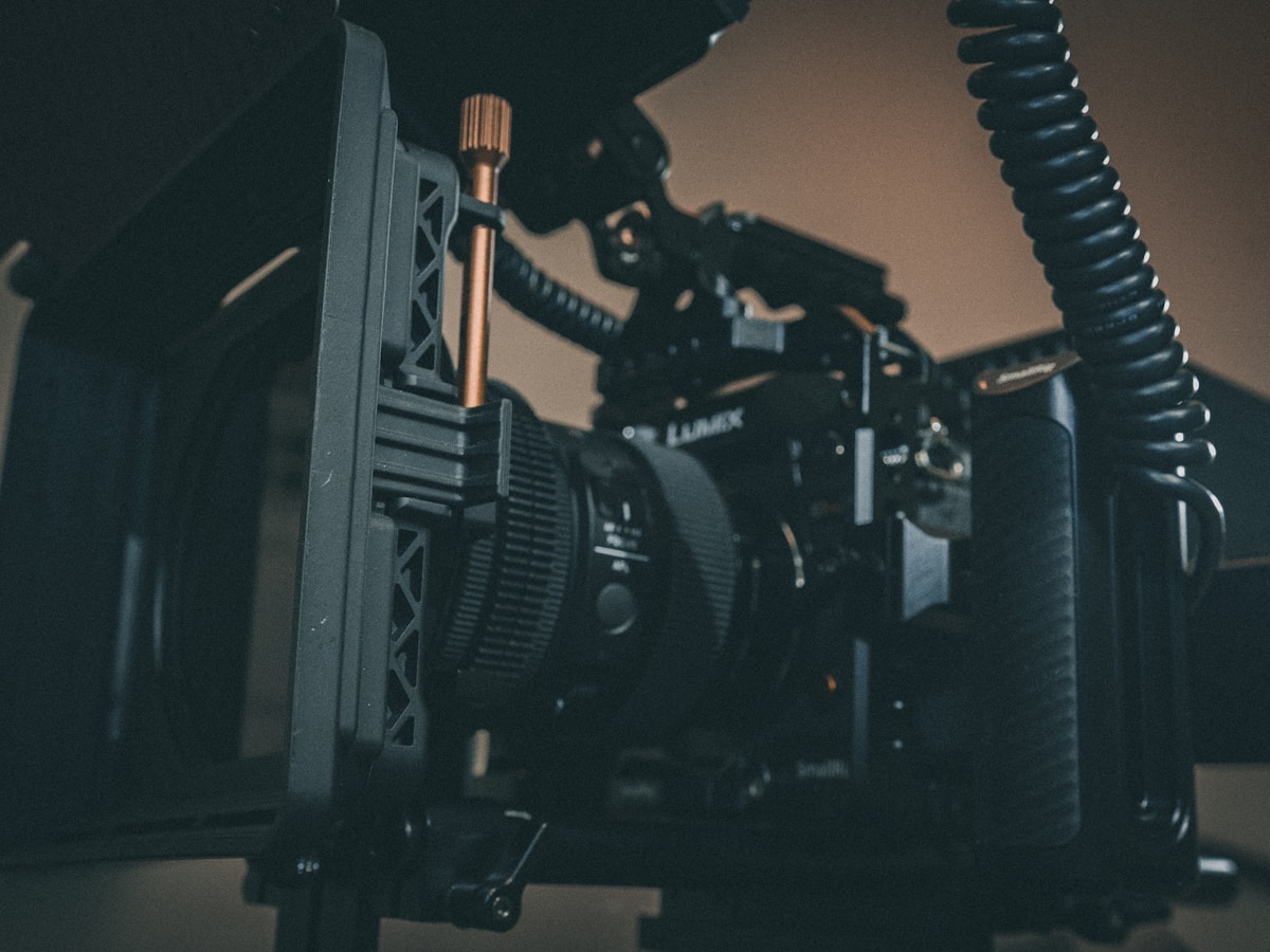 Professional video production camera rig